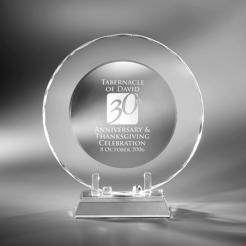 Crystal Plaque | C745 - D One Crystal Award Trophy Malaysia