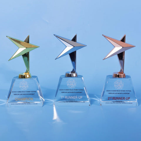 Star Award | CS949 A/B/C - D One Crystal Award Trophy Malaysia