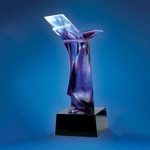 Liu Li Series | DLL-004 - D One Crystal Award Trophy Malaysia