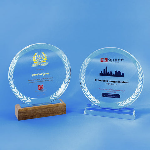 Crystal Plaque | CWP001 & D5351