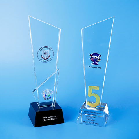 Crystal Trophy | D5317 & D5318