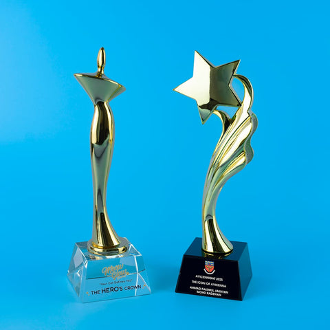 Crystal Trophy | D5322 & D5323