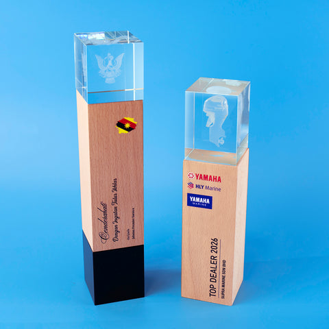 Crystal Trophy | D5324 & D5325