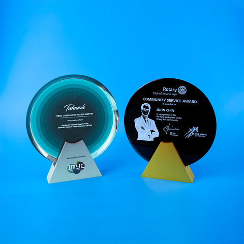 Crystal Plaque | D5330 A/B