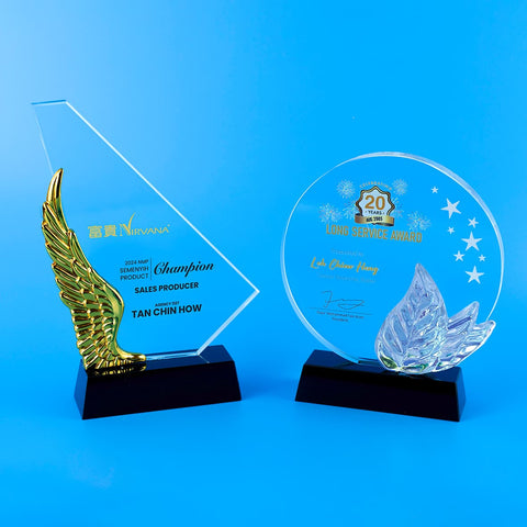 Crystal Plaque | D5333 & D5334