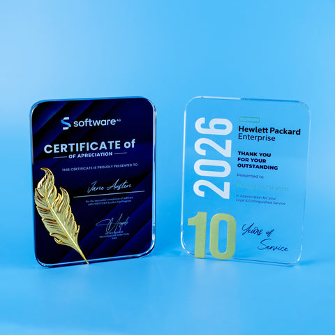 Crystal Plaque | D5335 A/B