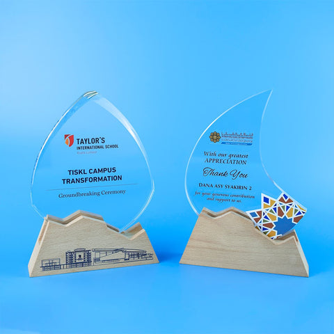 Crystal Plaque | D5336 & D5337