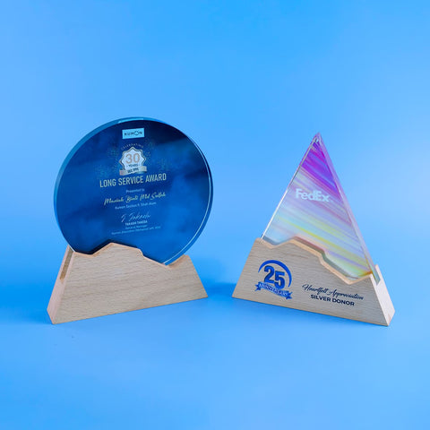 Crystal Plaque | D5338 & D5339