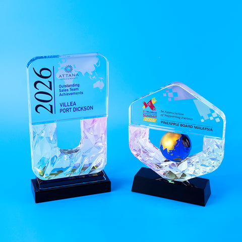 Crystal Plaque | D5341 & D5342