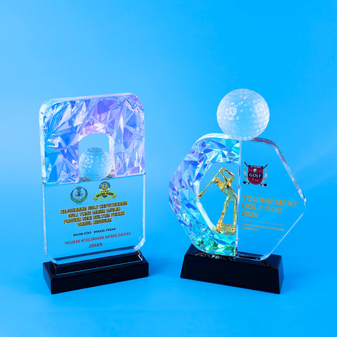 Crystal Plaque | D5343 & D5344