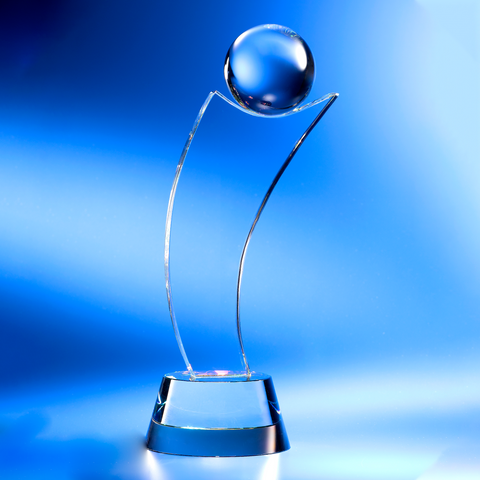 Crystal Trophy | C201 - D One Crystal Award Trophy Malaysia