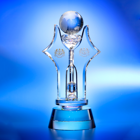 Crystal Trophy | C202 - D One Crystal Award Trophy Malaysia