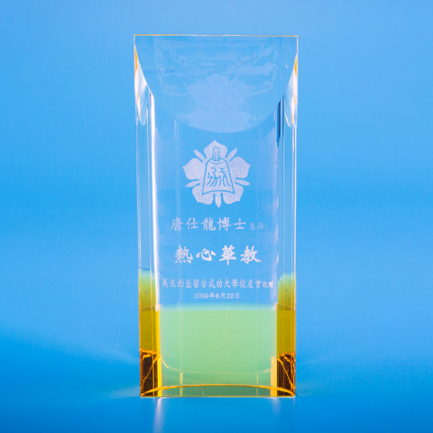 Crystal Plaque | C640 - D One Crystal Award Trophy Malaysia