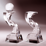 Crystal Trophy | C715 A/B - D One Crystal Award Trophy Malaysia