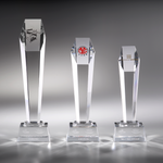 Crystal Trophy | C735 A/B/C - D One Crystal Award Trophy Malaysia