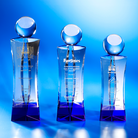 Crystal Trophy | C800 A/B/C - D One Crystal Award Trophy Malaysia
