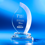 Crystal Plaque | C809 - D One Crystal Award Trophy Malaysia
