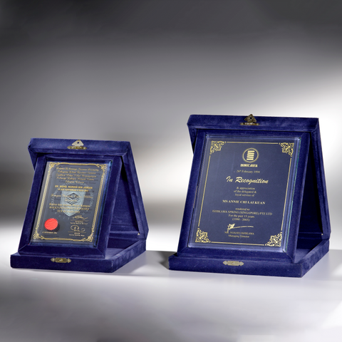 Glass Series | CA311 / CA310 - D One Crystal Award Trophy Malaysia