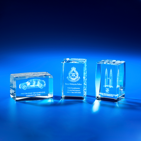 Crystal Gifts | CL-11 - D One Crystal Award Trophy Malaysia