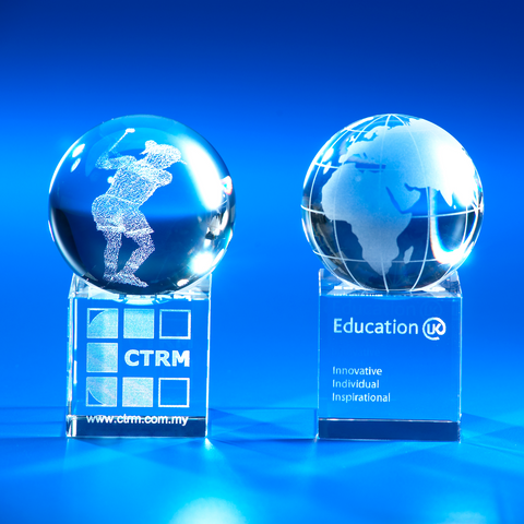 Crystal Gifts | CL-14 A/B - D One Crystal Award Trophy Malaysia