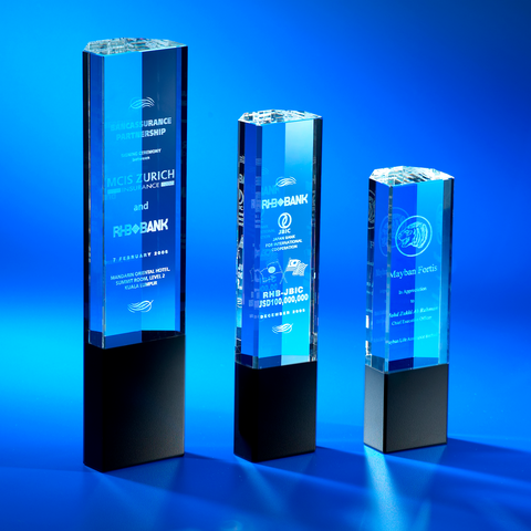 Crystal Trophy | CL-31 A/B/C - D One Crystal Award Trophy Malaysia