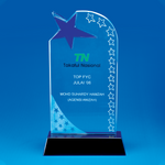 Star Award | CS925 - D One Crystal Award Trophy Malaysia