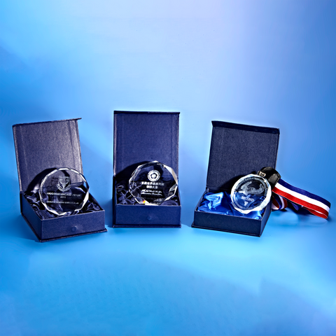 Crystal Gifts | D1018 A/B/C - D One Crystal Award Trophy Malaysia