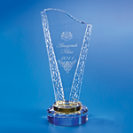 Crystal Trophy | D2002 - D One Crystal Award Trophy Malaysia