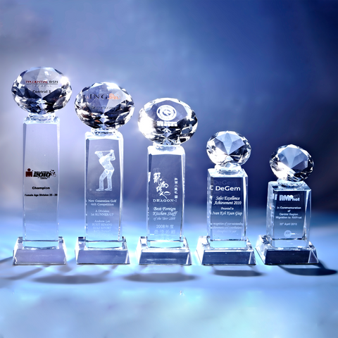 Crystal Trophy | D2010 A/B/C/D/E - D One Crystal Award Trophy Malaysia
