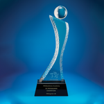 D3007 - D One Crystal Award Trophy Malaysia