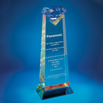Crystal Trophy | D3009 - D One Crystal Award Trophy Malaysia