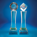 D3020 A/B - D One Crystal Award Trophy Malaysia