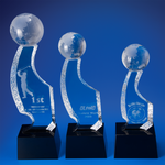 Crystal Trophy | D4006 A/B/C - D One Crystal Award Trophy Malaysia