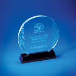 Crystal Plaque | D4029 - D One Crystal Award Trophy Malaysia