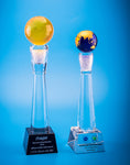 Crystal Trophy | D5001 A/B - D One Crystal Award Trophy Malaysia