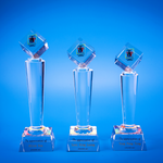 Crystal Trophy | D5010 A/B/C - D One Crystal Award Trophy Malaysia