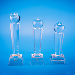 Crystal Trophy | D5011 A/B/C - D One Crystal Award Trophy Malaysia