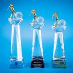 Crystal Trophy | D5014 A/B/C - D One Crystal Award Trophy Malaysia