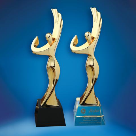 Crystal Trophy | D5032 A/B - D One Crystal Award Trophy Malaysia
