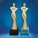 Crystal Trophy | D5035 A/B - D One Crystal Award Trophy Malaysia