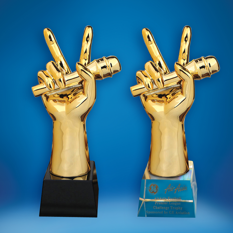 Crystal Trophy | D5038 A/B - D One Crystal Award Trophy Malaysia