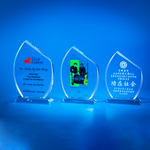 Crystal Plaques D5056 A/B/C - D One Crystal Award Trophy Malaysia