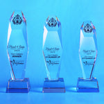 Crystal Trophy | D5103 A/B/C - D One Crystal Award Trophy Malaysia