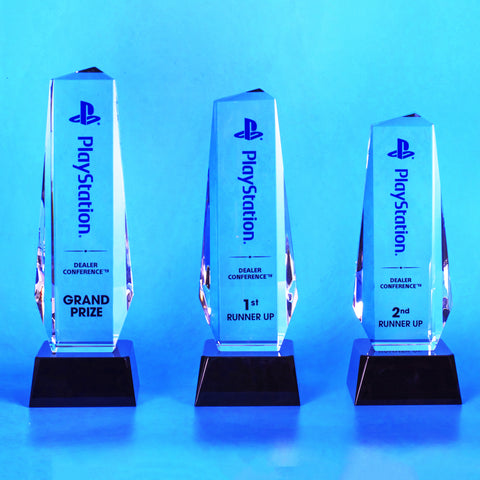 Crystal Trophy | D5104 A/B/C - D One Crystal Award Trophy Malaysia