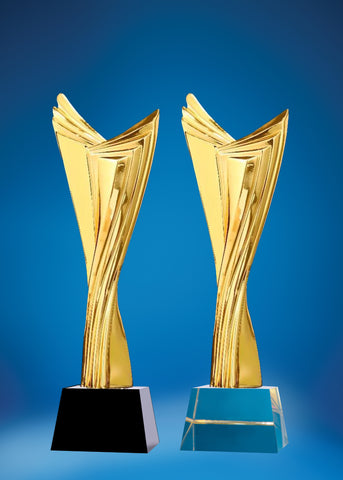 Crystal Trophy | D5136 A/B - D One Crystal Award Trophy Malaysia