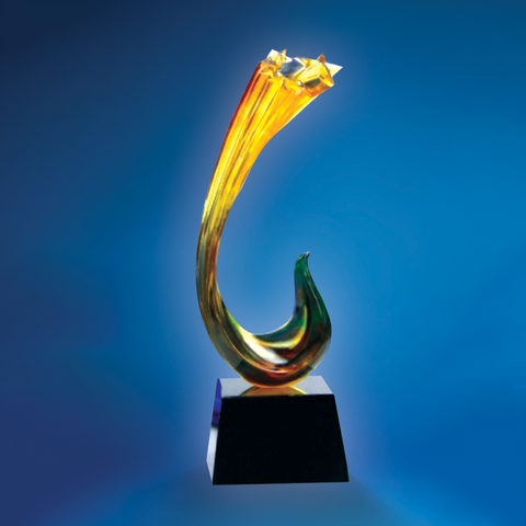 Liu Li Series | DLL-008 - D One Crystal Award Trophy Malaysia